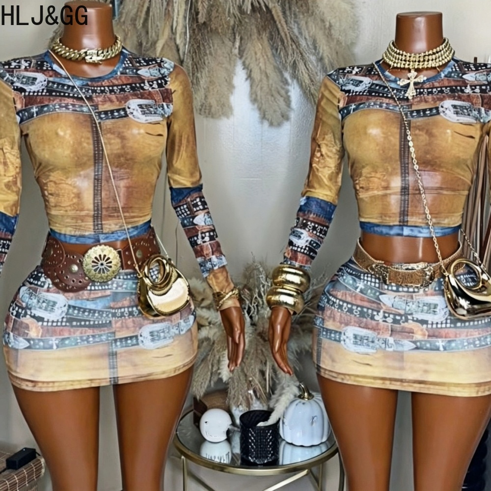 Vintage Fashion Patterns - HLJ&GG Fashion Vintage Pattern Print Mesh