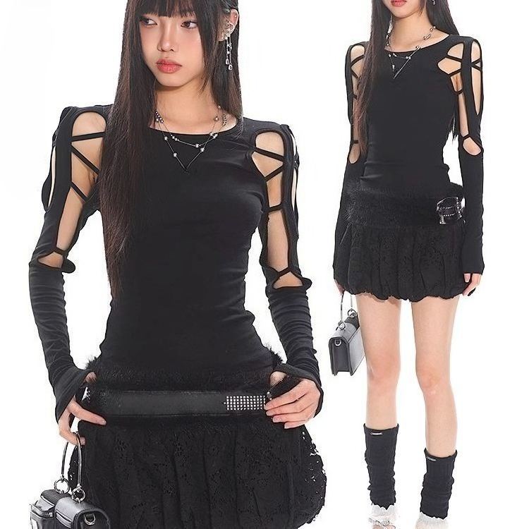 Vintage Fashion Subculture - Retro Punk Rock Women T-Shirt Harajuku