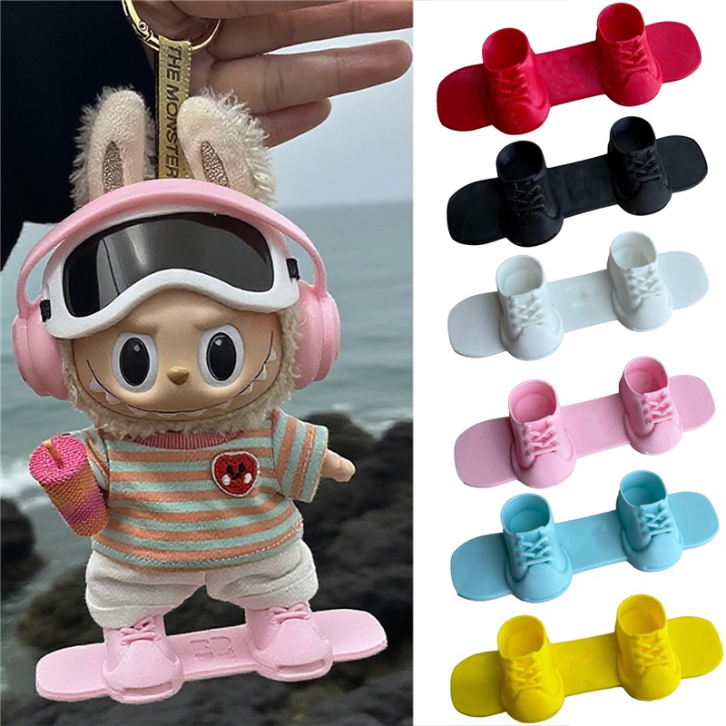 Vintage Trench Coat - 15 17cm For Labubu Doll Outdoor