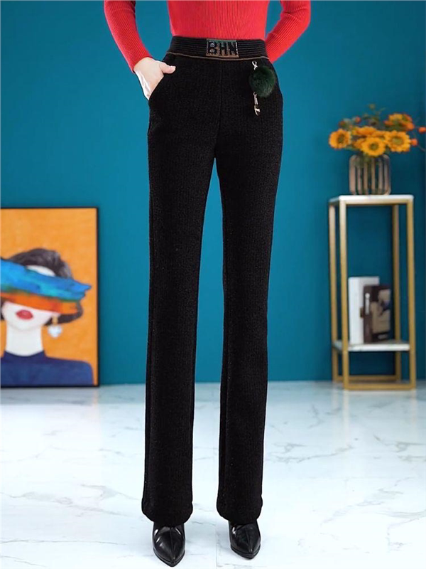 Shiny Sequin Fleece Lined Chin - Mom Jean High Rise 评论和价格
