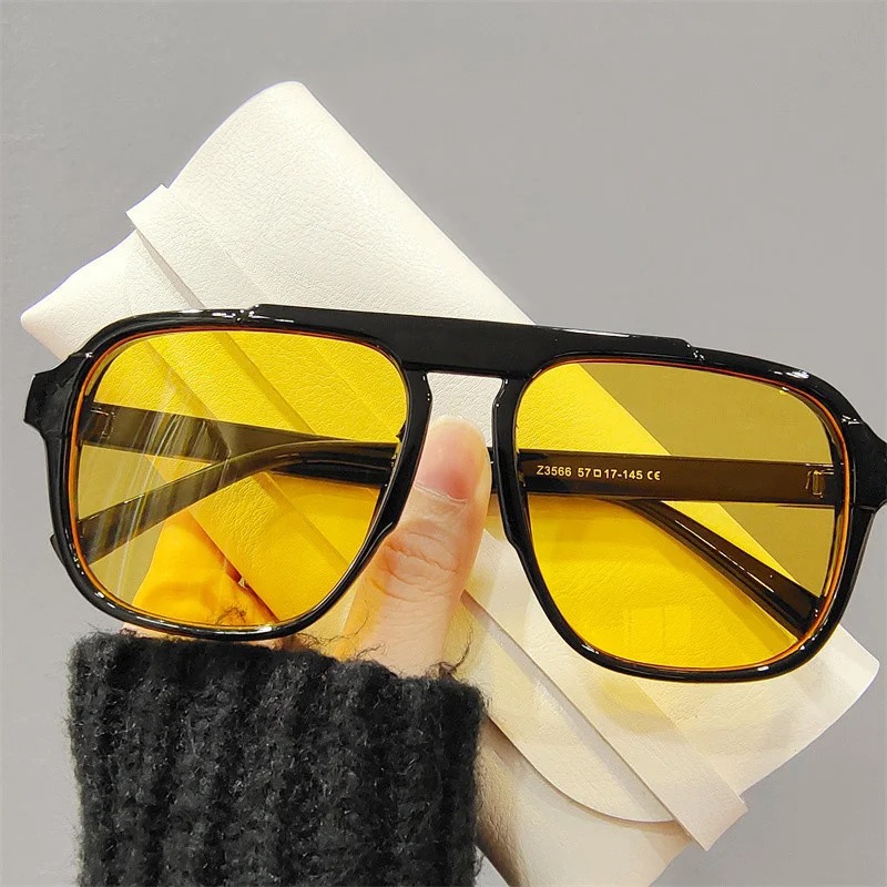 New Oversized Frame Sunglasses - Vintage Fashion Brands 评论和价格