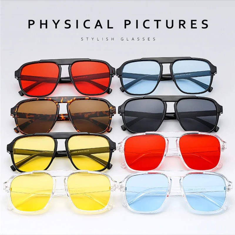 New Oversized Frame Sunglasses - Vintage Fashion Brands 评论和价格