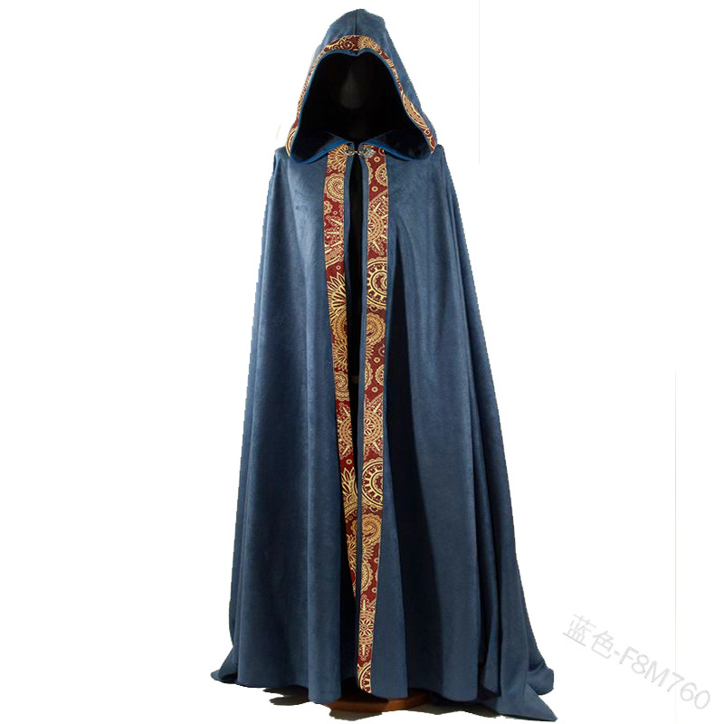 Medieval Halloween Cosplay Clo - Vintage Trench Coat 评论和价格
