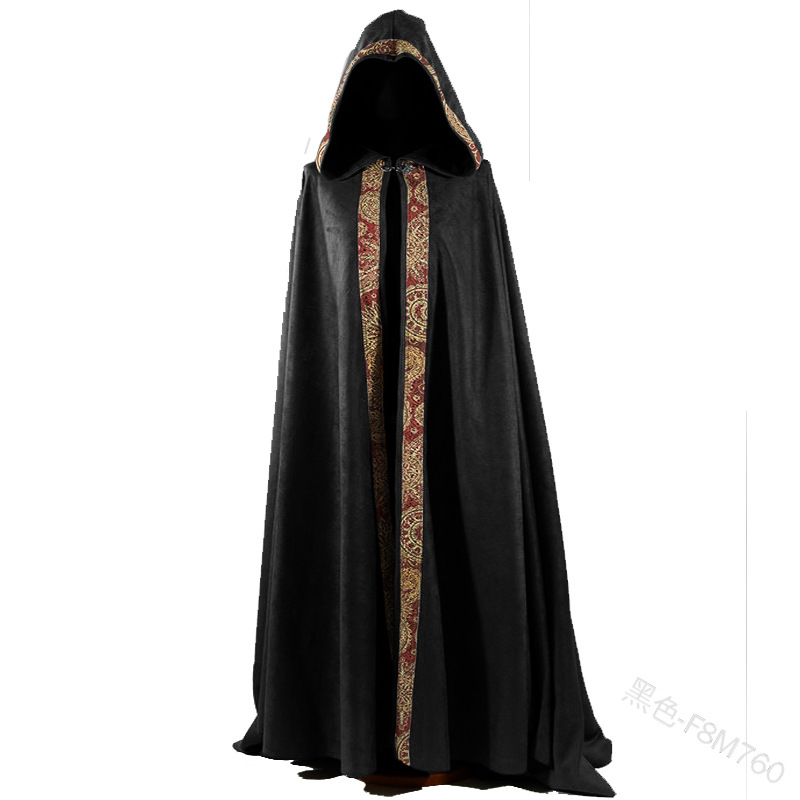 Medieval Halloween Cosplay Clo - Vintage Trench Coat 评论和价格