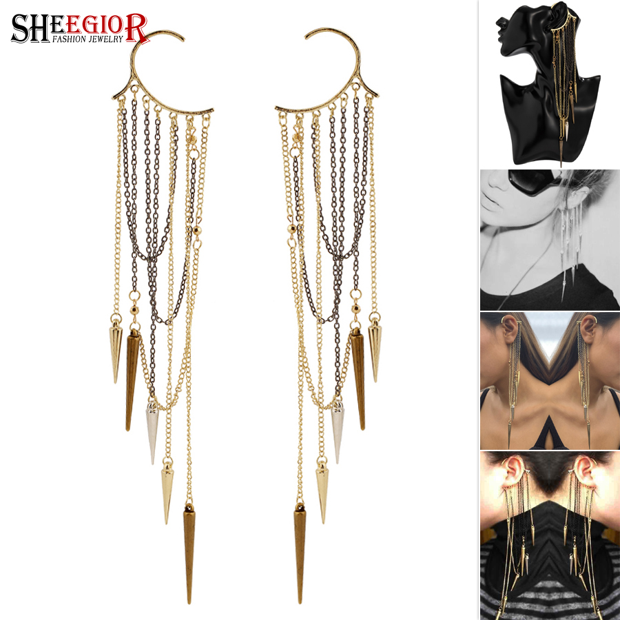 1piece Vintage Ear Hook Clip E - Vintage Fashion Ornaments 评论和价格