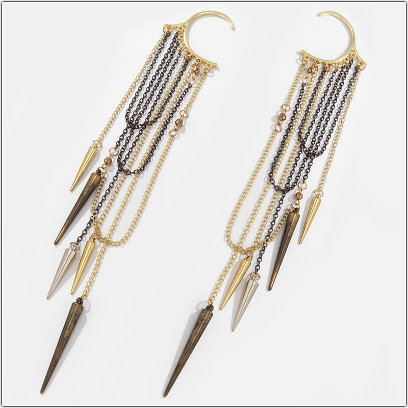 1piece Vintage Ear Hook Clip E - Vintage Fashion Ornaments 评论和价格