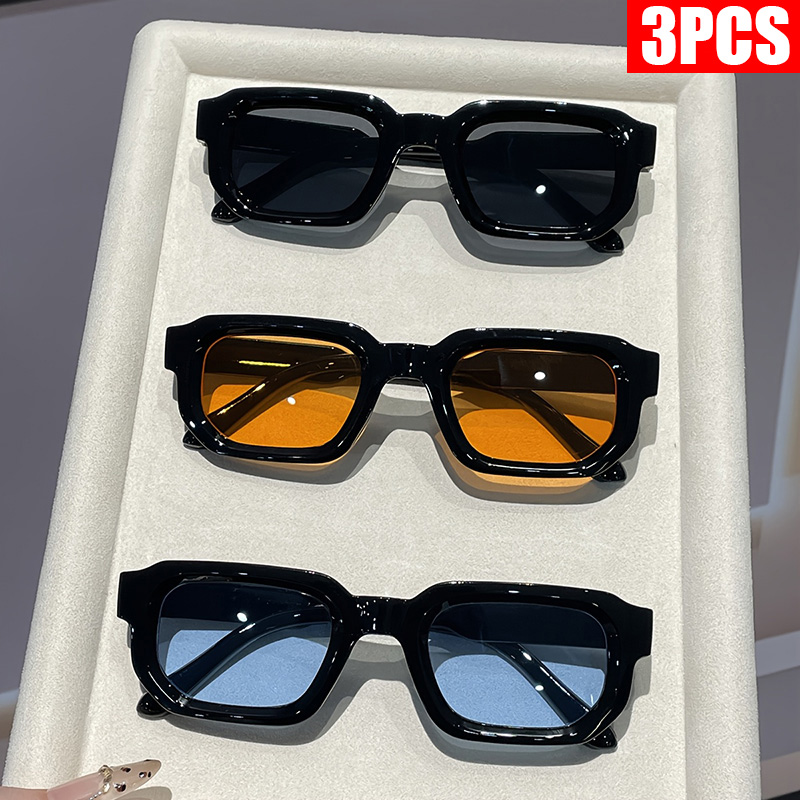 2/3PCS Vintage Rectangle Frame - Vintage Fashion Brands 评论和价格
