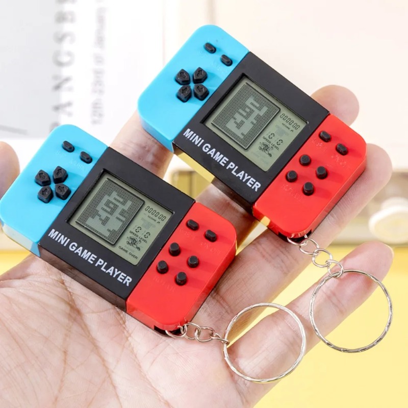 Mini Pocket Tetris Game Gadget - Vintage Fashion Ornaments 评论和价格