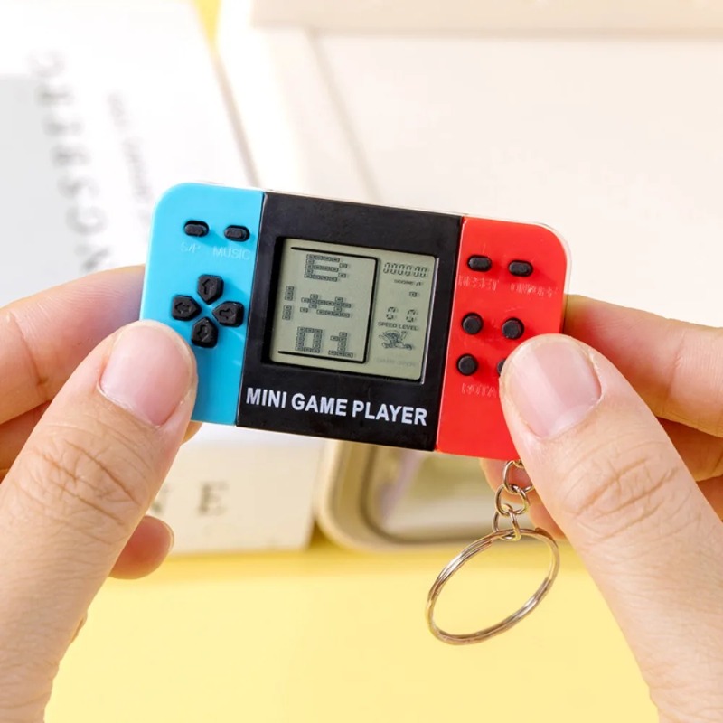 Mini Pocket Tetris Game Gadget - Vintage Fashion Ornaments 评论和价格