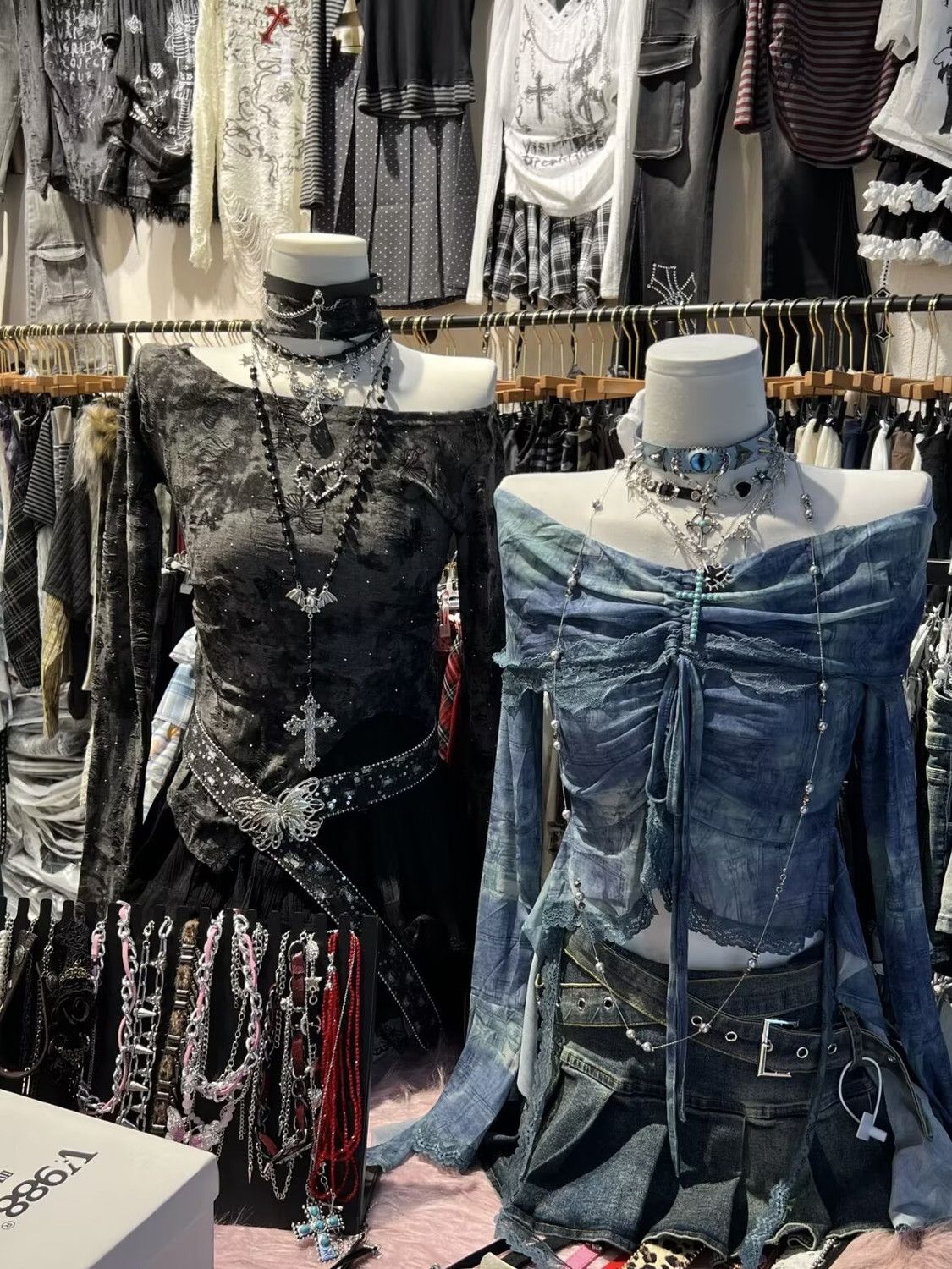 Streetwear Y2K Subculture Prin - Vintage Fashion Subculture 评论和价格