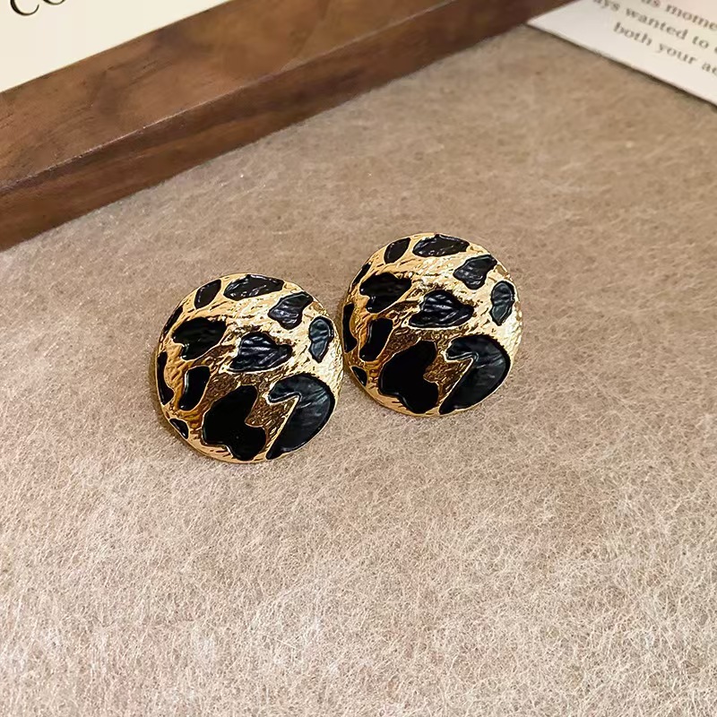 Boho Style Leopard Print Patte - Vintage Fashion Ornaments 评论和价格