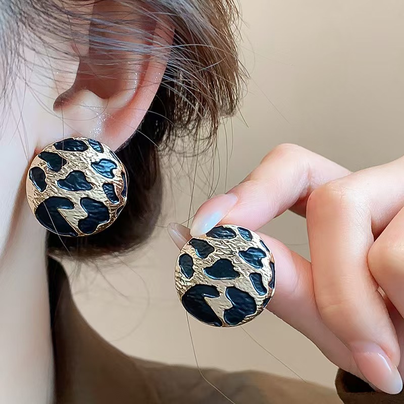 Boho Style Leopard Print Patte - Vintage Fashion Ornaments 评论和价格
