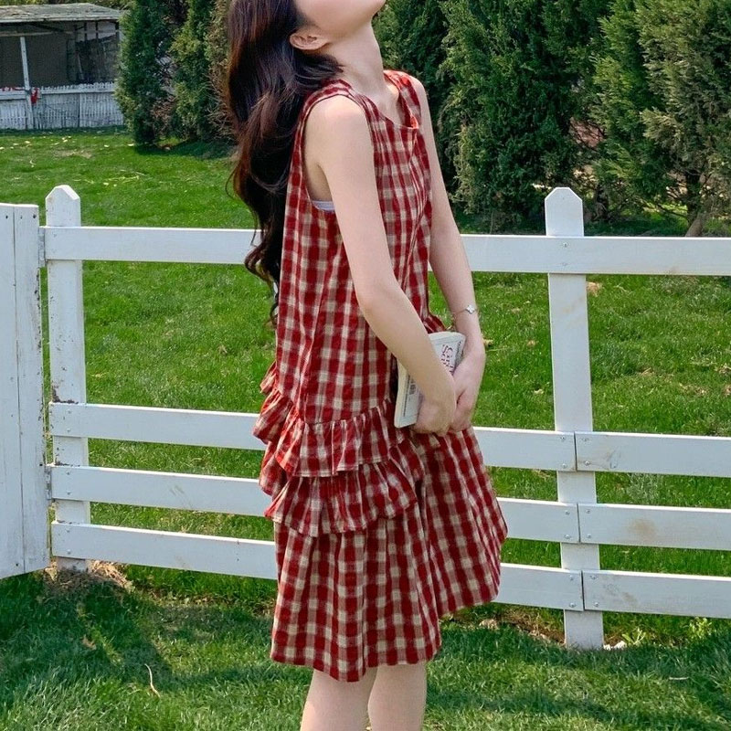 Fashionable Ruffles Patchwork  - Vintage Fashion Hong Kong 评论和价格