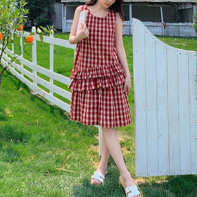 Fashionable Ruffles Patchwork  - Vintage Fashion Hong Kong 评论和价格