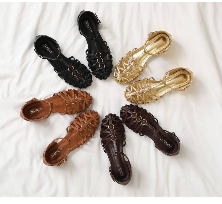 Plus Size Women Roman Sandals  - Vintage And Modern Fashion 评论和价格