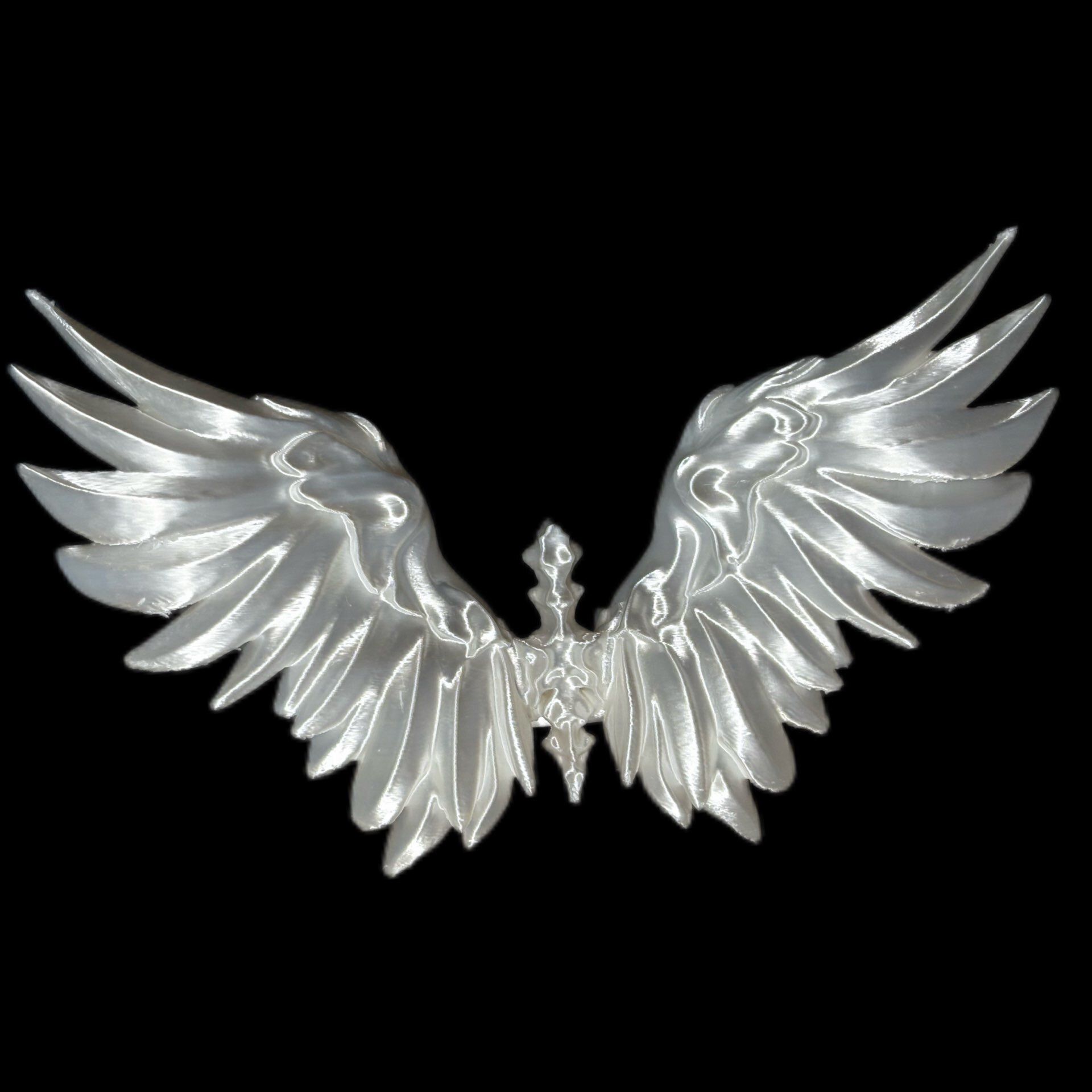 3D Printed Angel Wing Bracelet - Vintage Fashion Subculture 评论和价格