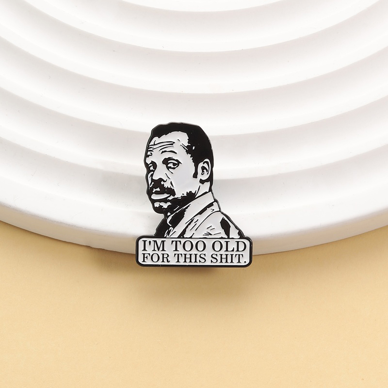 TV Movie Character Enamel Pins - Vintage Fashion Quotes 评论和价格