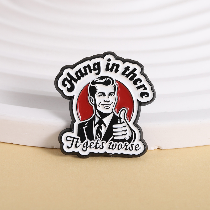 TV Movie Character Enamel Pins - Vintage Fashion Quotes 评论和价格