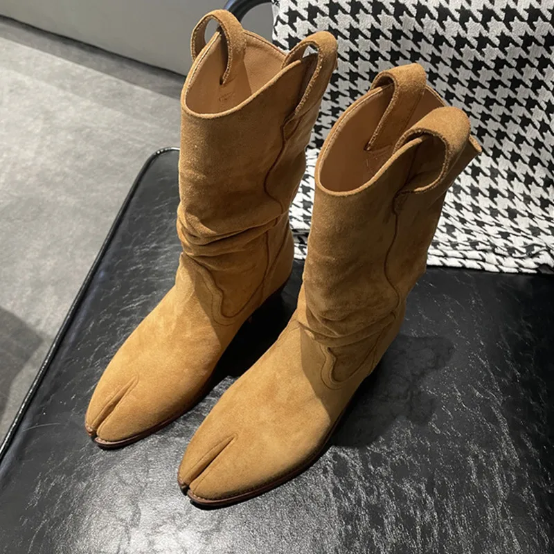 Fashion Vintage Boots Split To - Vintage And Modern Fashion 评论和价格