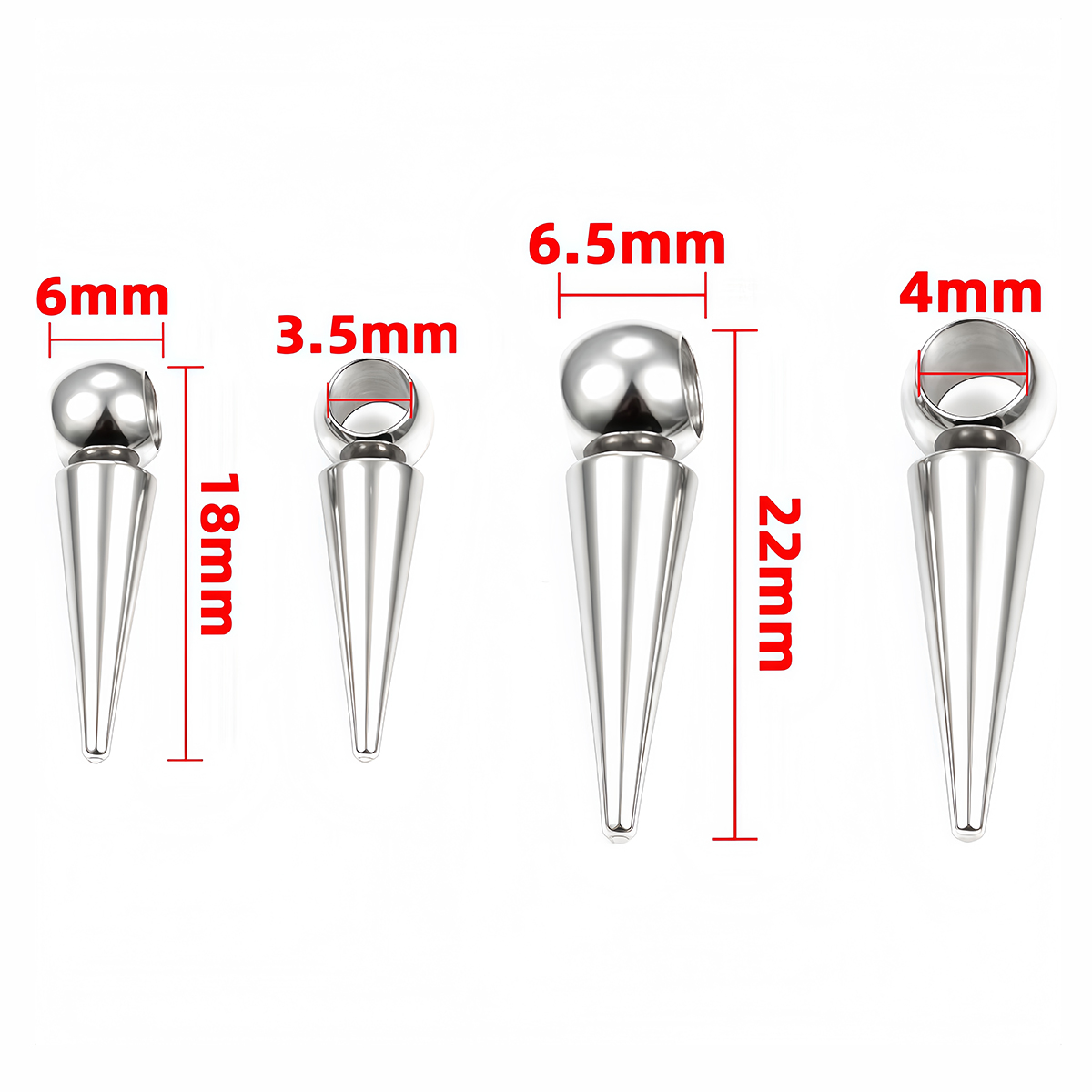 10pcs Retro Cone Charms Pendan - Vintage Fashion Earrings 评论和价格