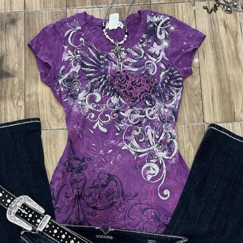 High Street Punk Women T shirt - Vintage Fashion Subculture 评论和价格