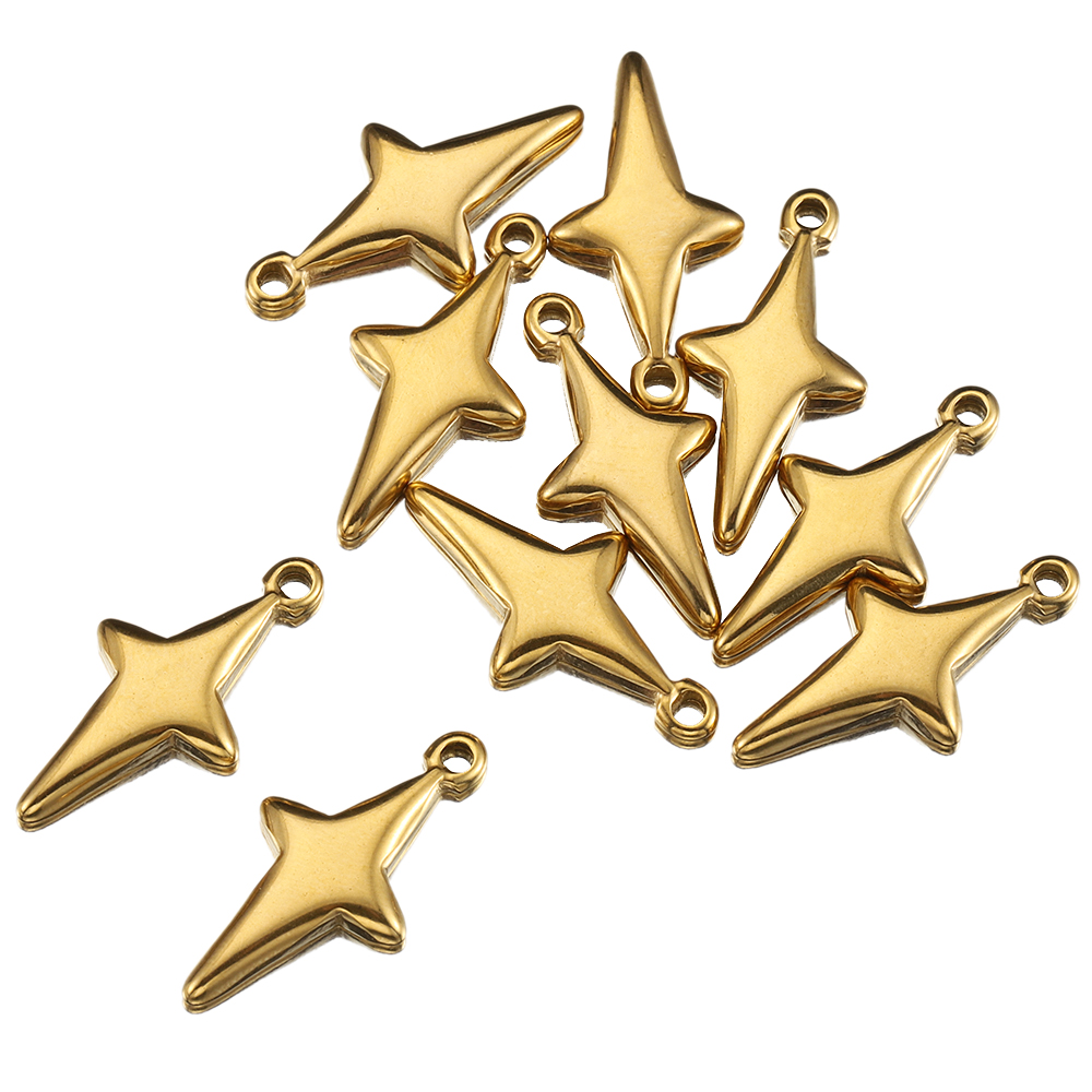 5 Pieces Stainless Steel Vinta - Vintage Fashion Earrings 评论和价格