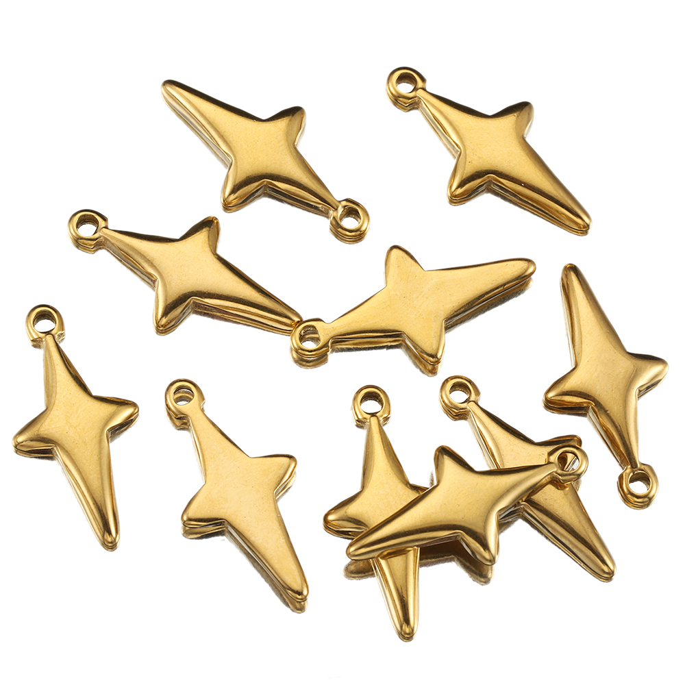 5 Pieces Stainless Steel Vinta - Vintage Fashion Earrings 评论和价格