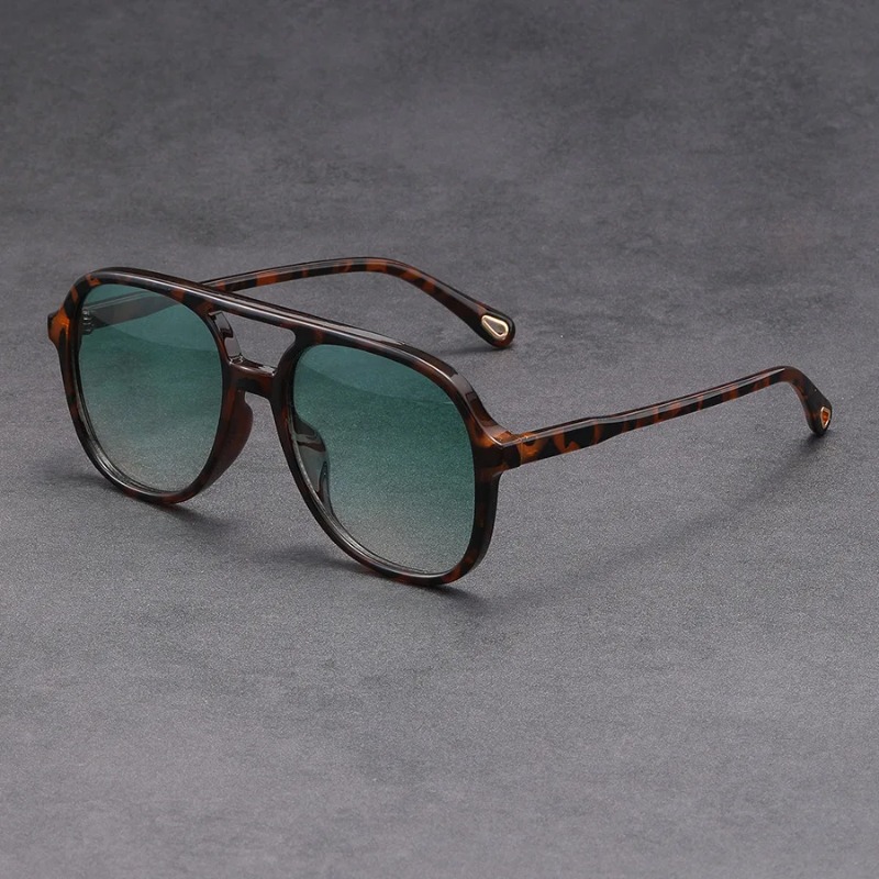 Fashion Double Beam Square Sun - Vintage Fashion Brands 评论和价格