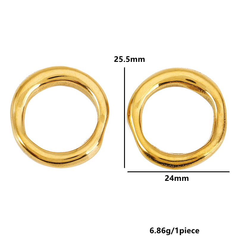 5pcs Stainless Steel Vintage A - Vintage Fashion Earrings 评论和价格