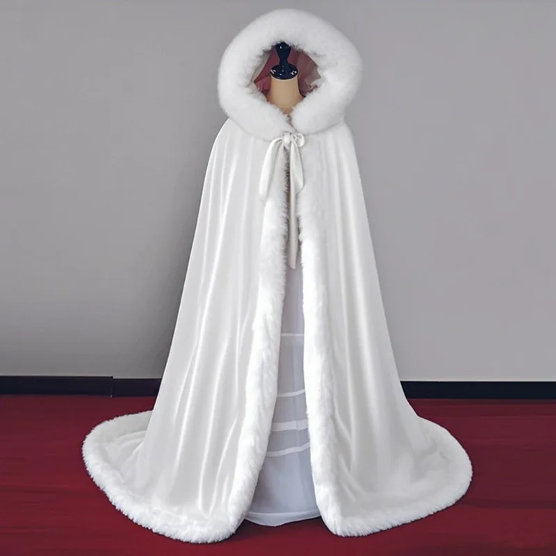 Hanfu Coat Fur Halloween Cape  - Vintage Trench Coat 评论和价格