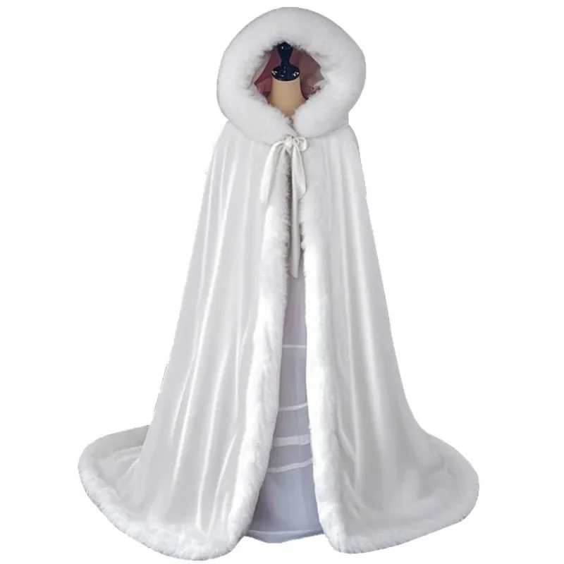 Hanfu Coat Fur Halloween Cape  - Vintage Trench Coat 评论和价格