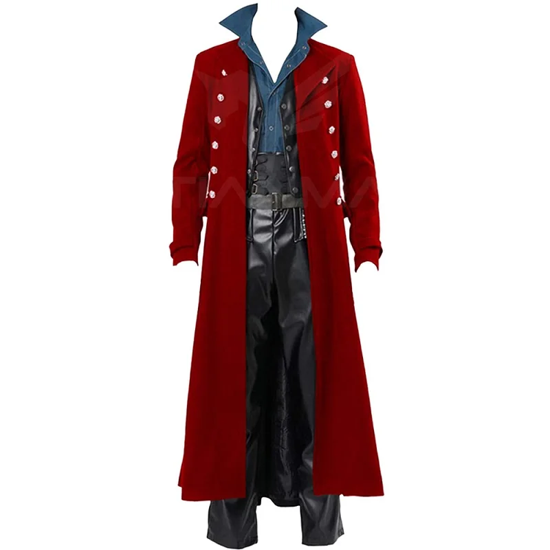 Medieval Men British Style Pun - Vintage Trench Coat 评论和价格