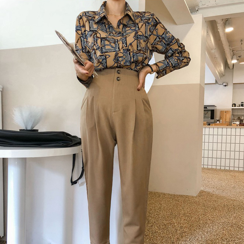 Slimming Floral Print Long Sle - Vintage Fashion Hong Kong 评论和价格