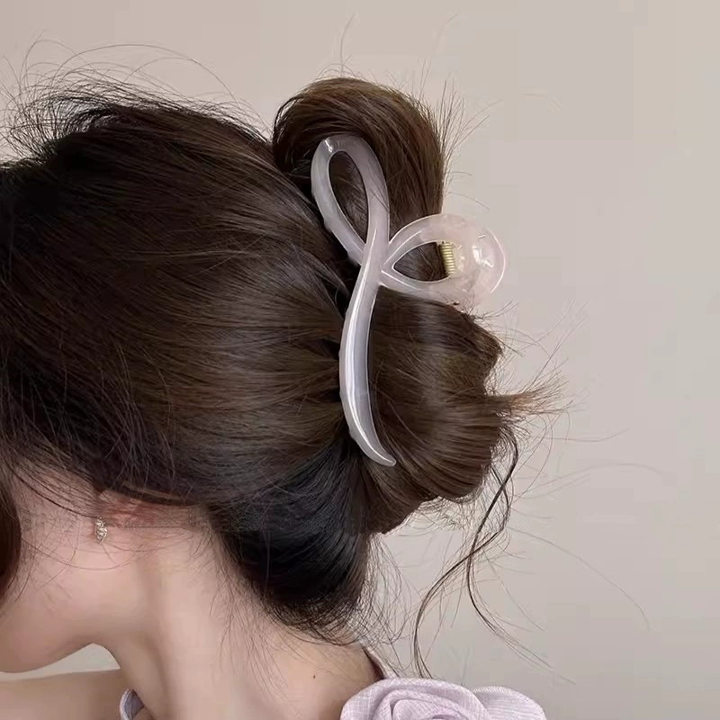 Elegant Jelly Color Bow Hair C - Vintage Fashion Ornaments 评论和价格