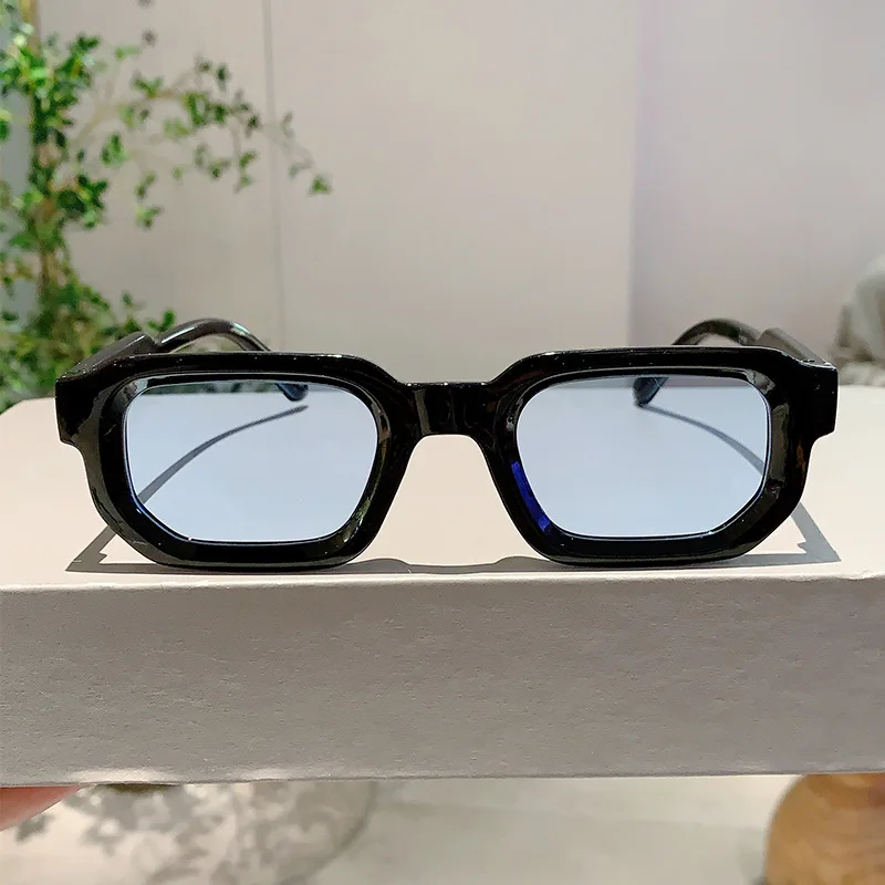 Vintage Rectangle Frame Sungla - Vintage Fashion Brands 评论和价格