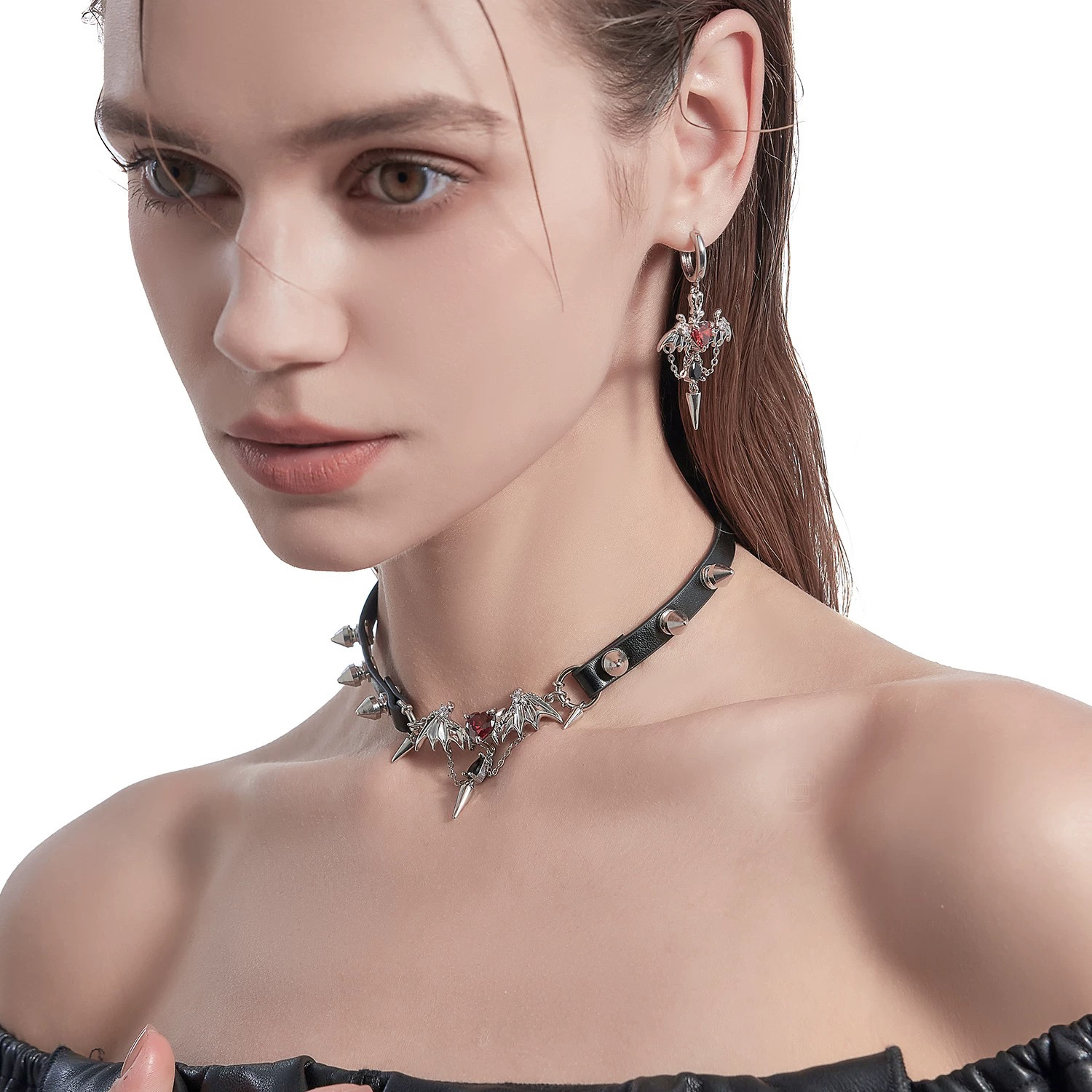 Goth Vintage Dark Bat Tassel L - Vintage Fashion Ornaments 评论和价格
