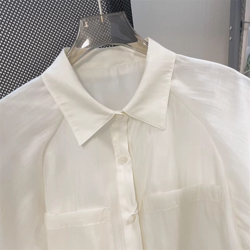 Women's Loose Bubble Sleeve Sh - Vintage Fashion Hong Kong 评论和价格