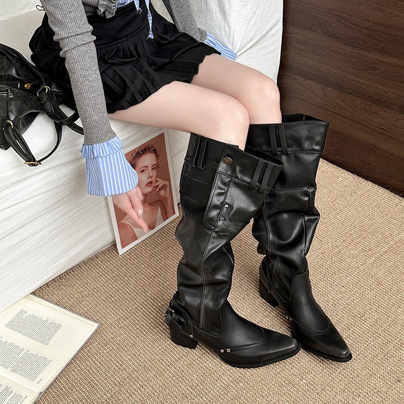 Womens Boots Vintage Women Kne - Vintage And Modern Fashion 评论和价格