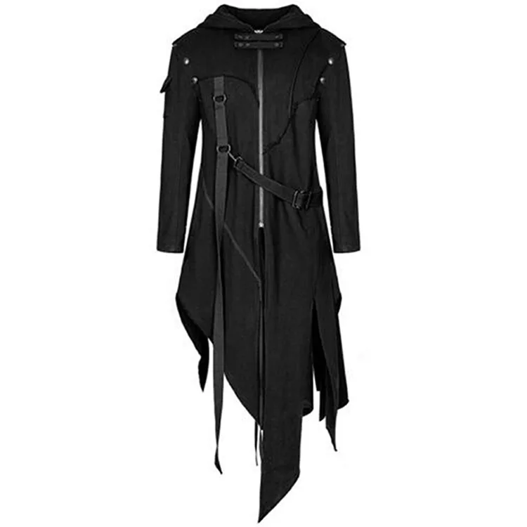 Steampunk Trench Coat Gothic J - Vintage Trench Coat 评论和价格