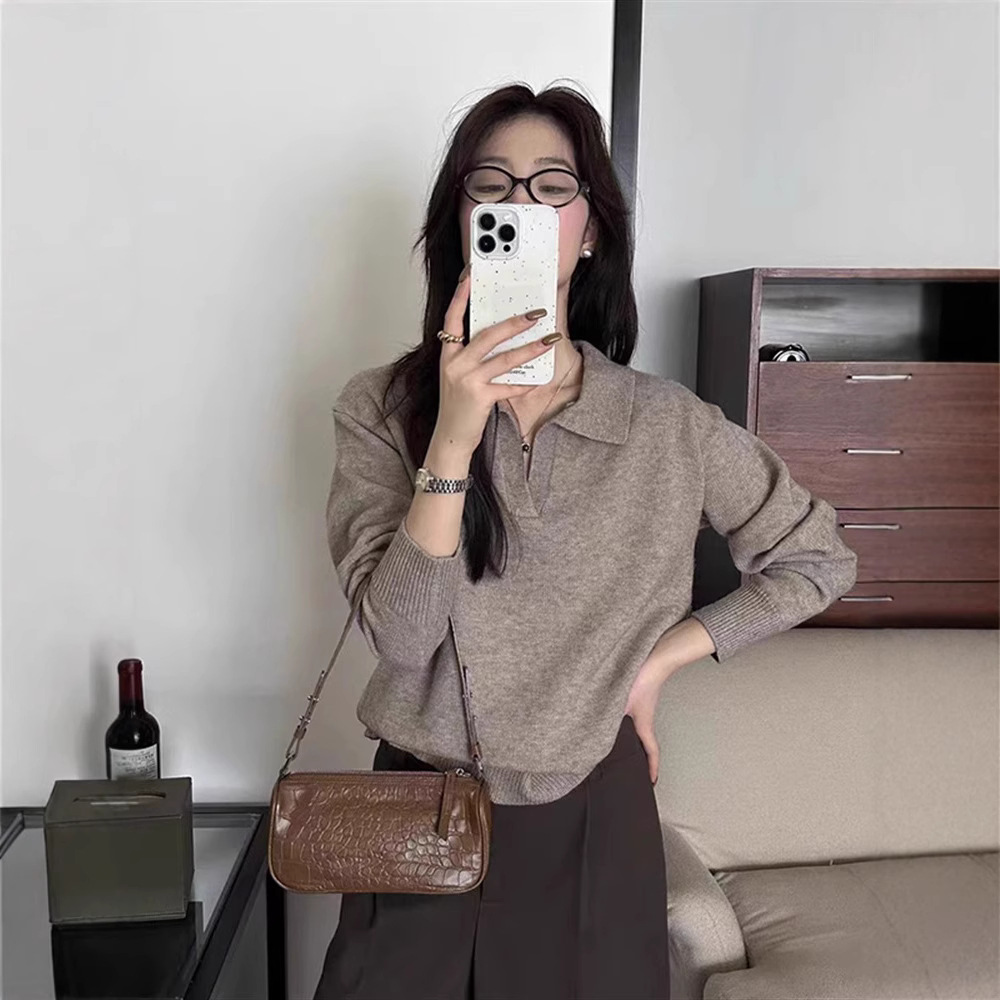 Collar sweater for women autum - Vintage Fashion Hong Kong 评论和价格