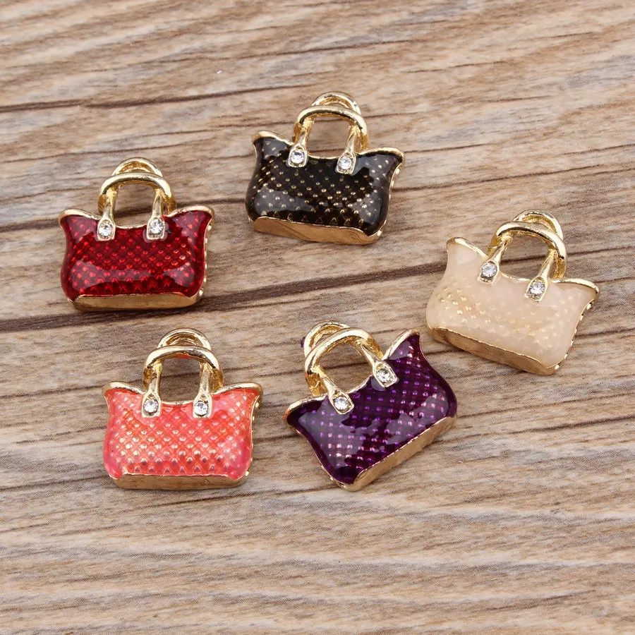 10pcs DIY Metal Enamel Vintage - Vintage Fashion Ornaments 评论和价格