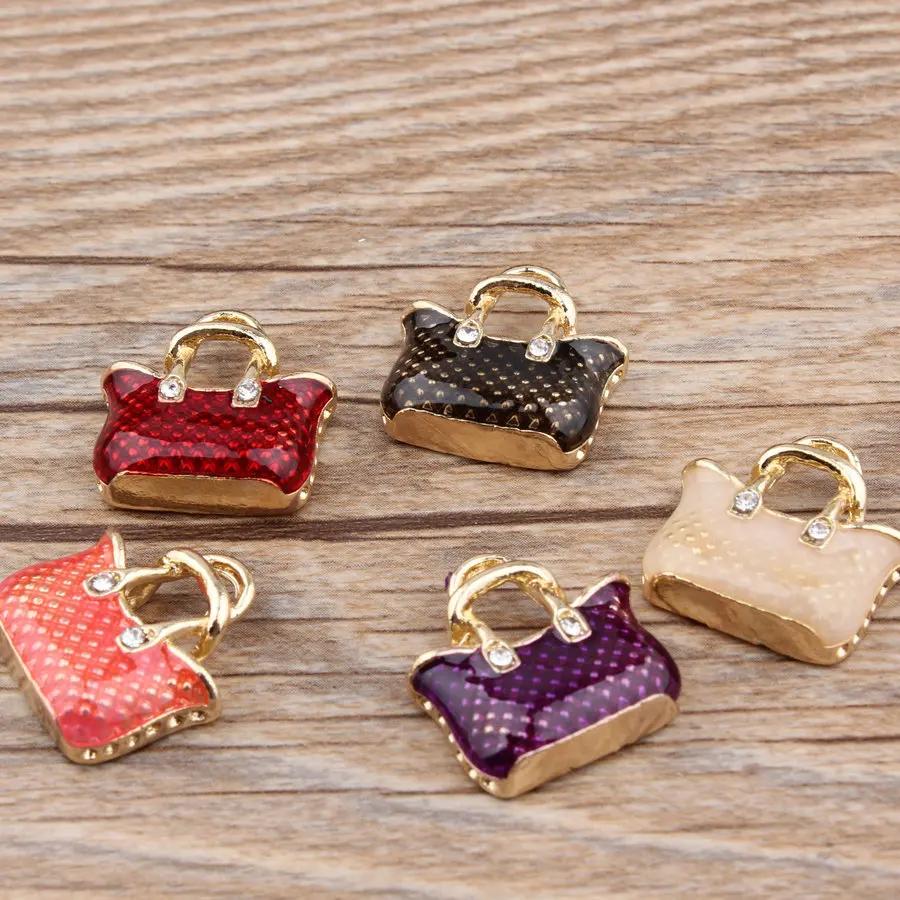 10pcs DIY Metal Enamel Vintage - Vintage Fashion Ornaments 评论和价格
