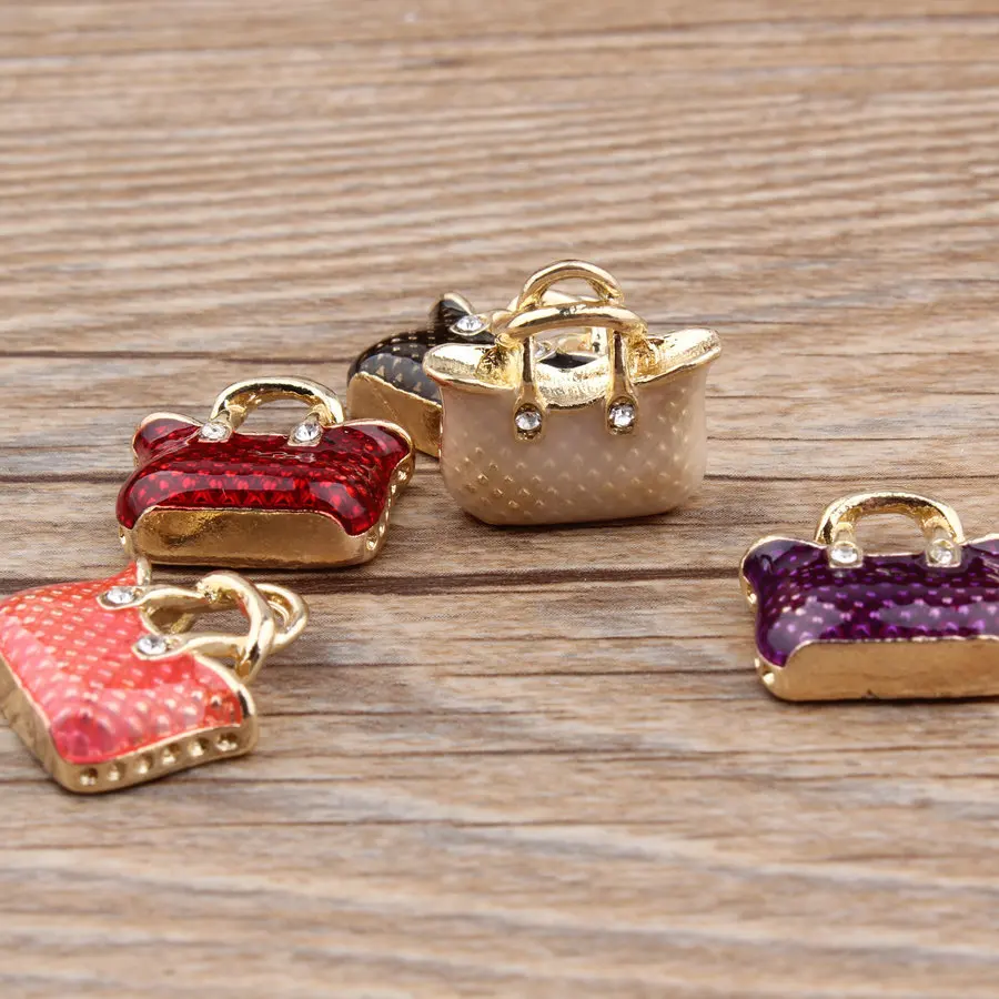 10pcs DIY Metal Enamel Vintage - Vintage Fashion Ornaments 评论和价格