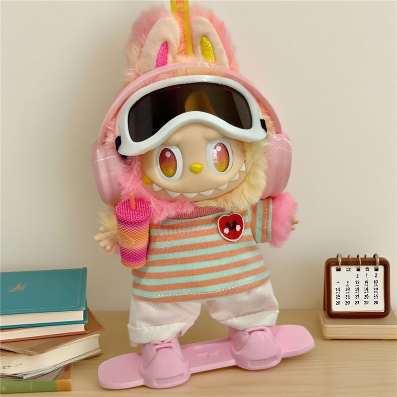 15 17cm For Labubu Doll Outdoo - Vintage Trench Coat 评论和价格