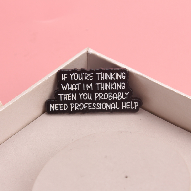 Vintage Funny Humorous Enamel  - Vintage Fashion Quotes 评论和价格