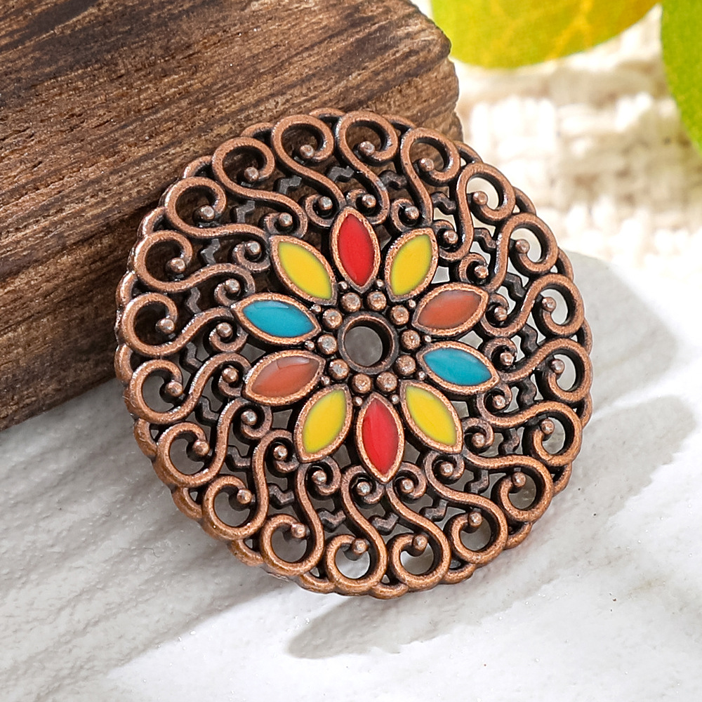 Vintage Copper Bronze Bohemia  - Vintage Fashion Earrings 评论和价格