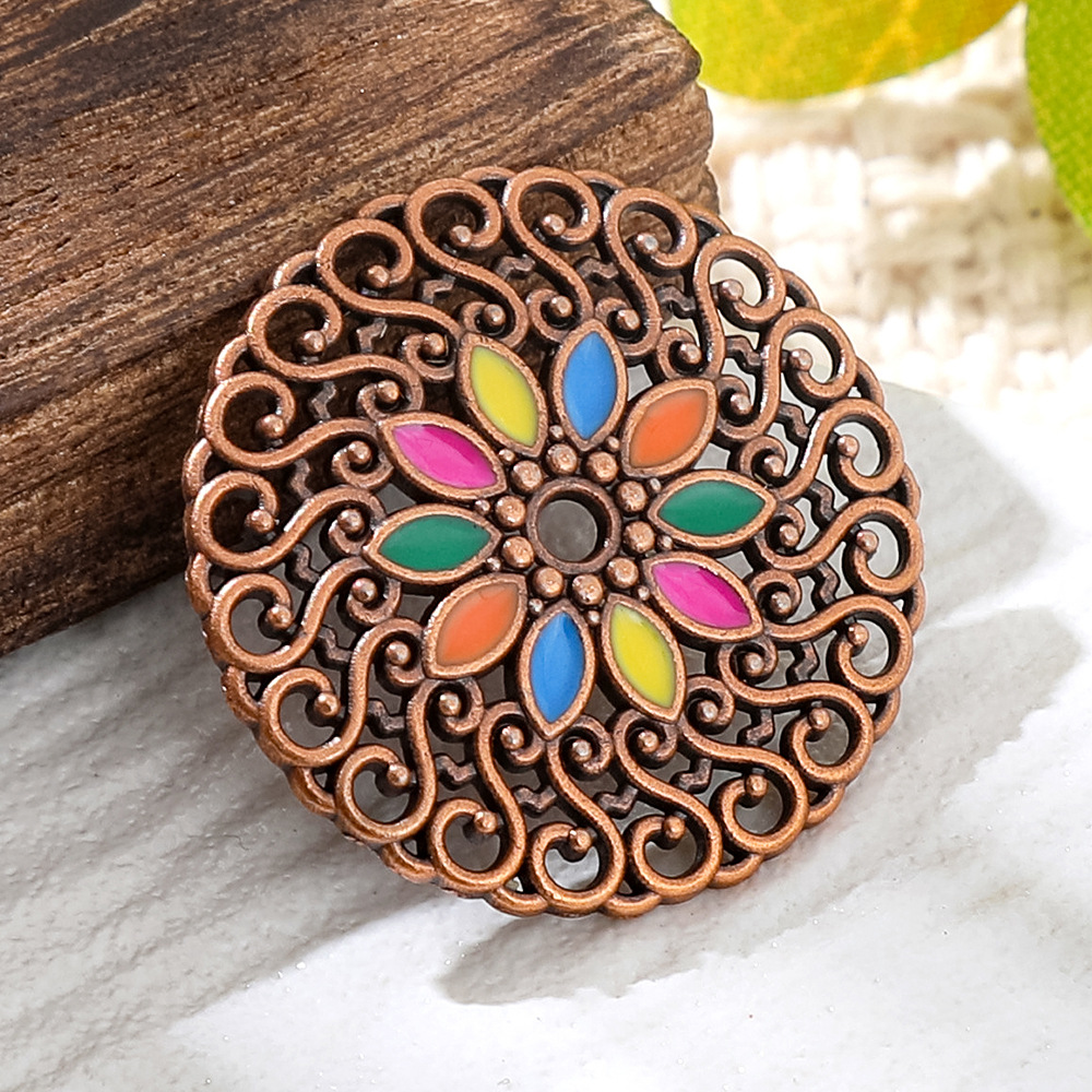 Vintage Copper Bronze Bohemia  - Vintage Fashion Earrings 评论和价格