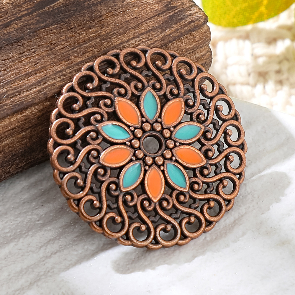 Vintage Copper Bronze Bohemia  - Vintage Fashion Earrings 评论和价格