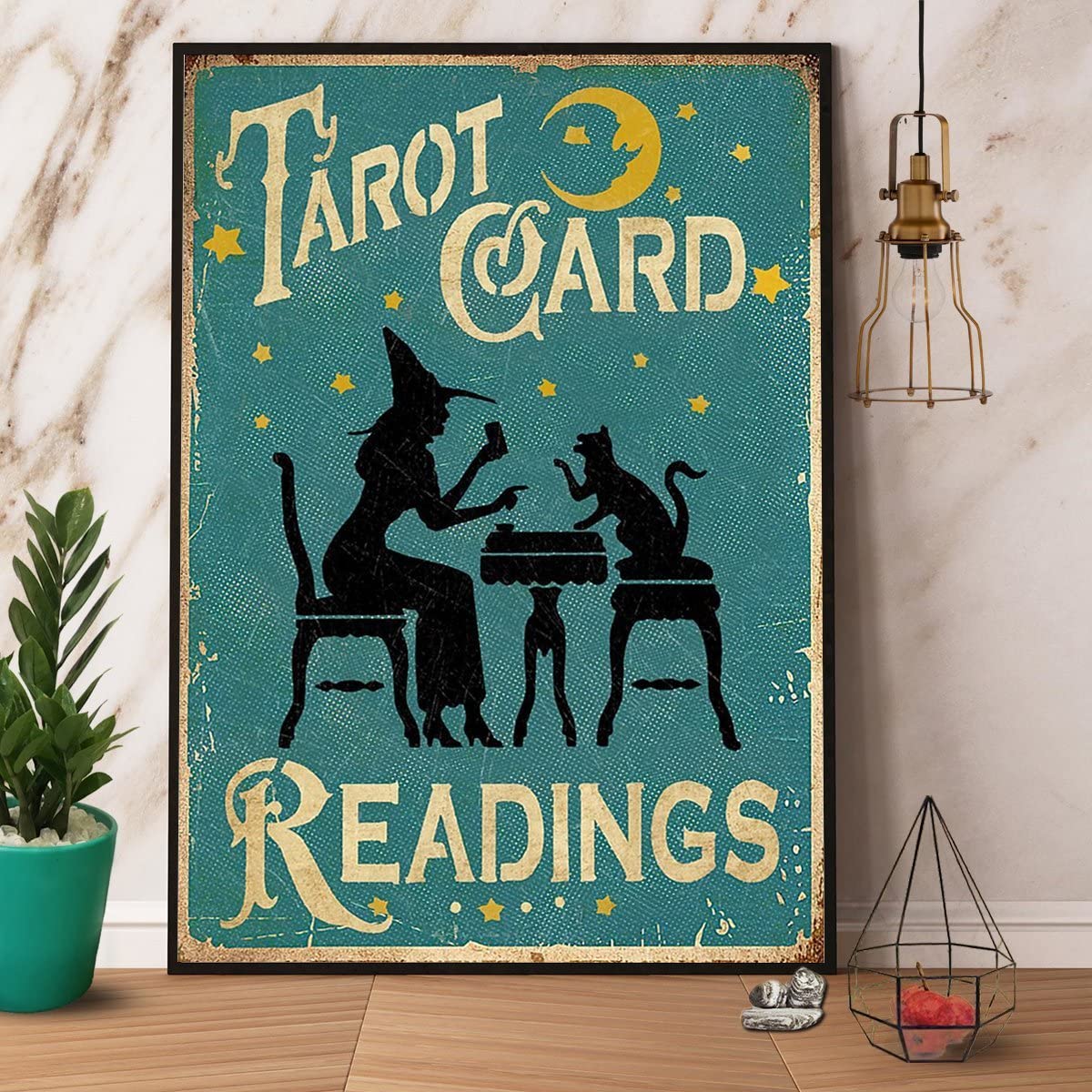 Tarot Card Reading Great Cat P - Vintage Fashion Posters 评论和价格